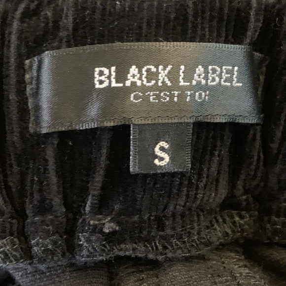 NWT C’est Toi Black Label Cord Paperbag Skirt sz S - Picture 7 of 9